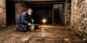 Assainir une cave en terre batue