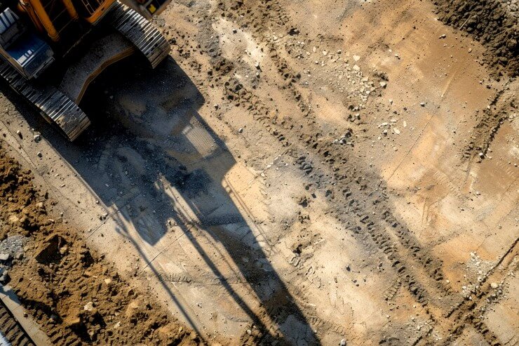 L'excavation en pleine masse