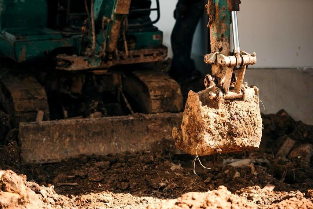 Travaux de terrassement